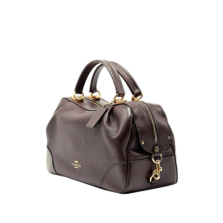 COACH(코치) 스크래치 코치 버건디 페블 레더 사첼 토트백 69621 GDOXB | 신세계V