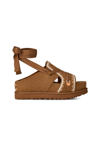 UGG [WOMEN] 골든스타 보헤미안 스트랩 플랫폼 샌들 (골든스타 하이 아티스티치) | 신세계V
