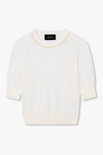 SIMONE ROCHA 울 블렌드 래글런 니트 풀오버 | 신세계V