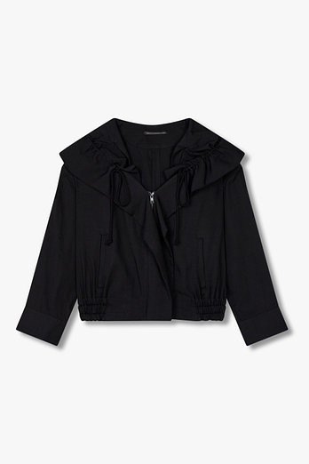 Yohji Yamamoto [Y's] 레이온 트윌 개더드 블루종 | 신세계V