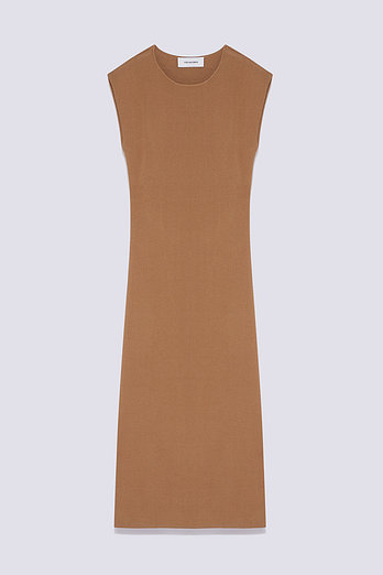 YVES SALOMON [공식] 이브살로몬 슬리브리스 맥시 롱 드레스 | 신세계V