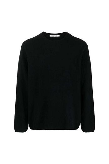 AURALEE 오라리 펠티드 울 니트 P O A23AP01SF BLACK DOM | 신세계V