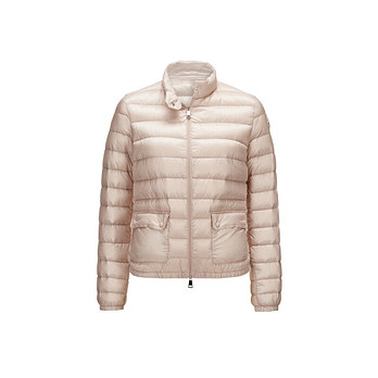 MONCLER [명품] 몽클레어 26SS LANS 로고 패치 경량 패딩 자켓 라이트핑크 1A101 00 53048 529 49707745 | 신세계V