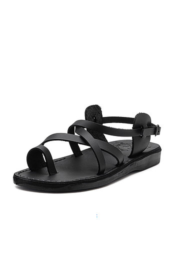 JERUSALEM SANDALS 6 THE GOOD SHEPHERD BUCKLE-BLACK | 신세계V