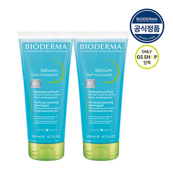 BIODERMA [바이오더마] 세비엄 젤 무쌍 클렌징젤 200ml x2 | 신세계V