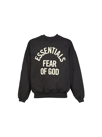 FEAR OF GOD [FEAR OF GOD] 26SS 에센셜 캠퍼스 90s 기모 맨투맨 페이드블랙 192SP266591F FADED BLACK | 신세계V