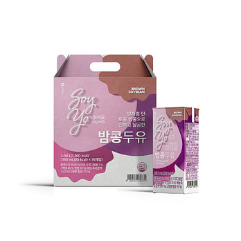 SOMINO [10%쿠폰] 소미노 소이요 밤콩두유_16개입 | 신세계V