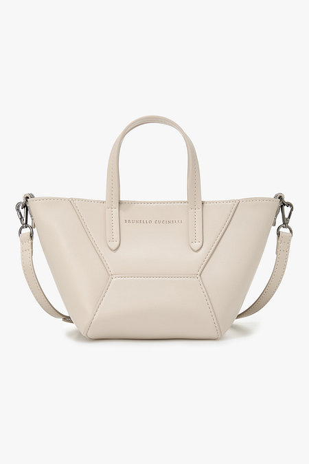 BRUNELLO CUCINELLI 여성 BC DUO 모닐리 레더 미니 백 | 신세계V