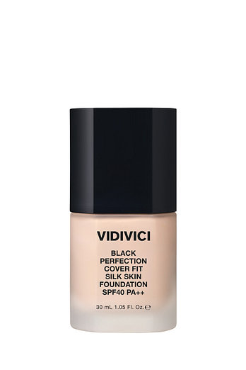 VIDIVICI 블랙 퍼펙션 커버 핏 실크 스킨 파운데이션 SPF40 PA++ (23N 샌드) | 신세계V