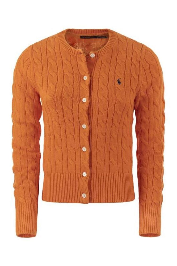 POLO RALPH LAUREN(폴로 랄프로렌) 24SS 폴로 랄프로렌 스웨터 211891643 ORANGE | 신세계V