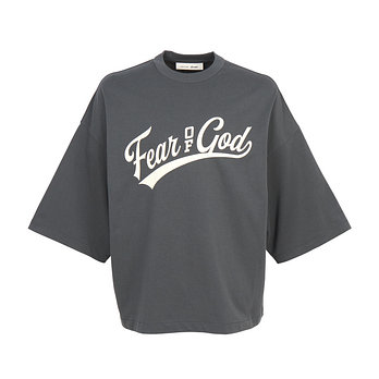 FEAR OF GOD [FEAR OF GOD] 피어오브갓 에센셜 남성 반팔티셔츠 RW00269 IRON GREY | 신세계V