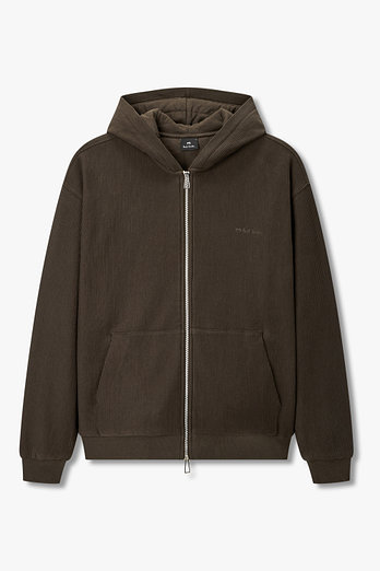 PAUL SMITH [PS PAUL SMITH] 리브드 집업 후디 | 신세계V