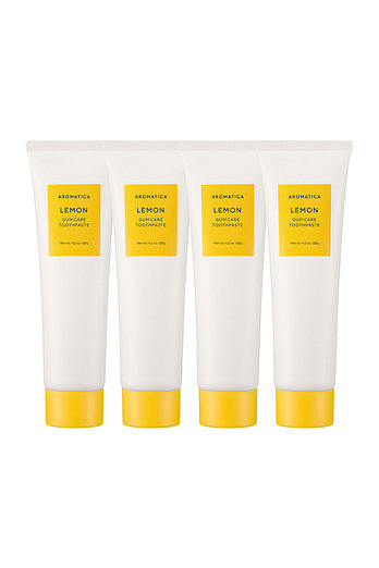 AROMATICA [4개 묶음] 레몬클로브향 검케어 플러스 치약 120G | 신세계V