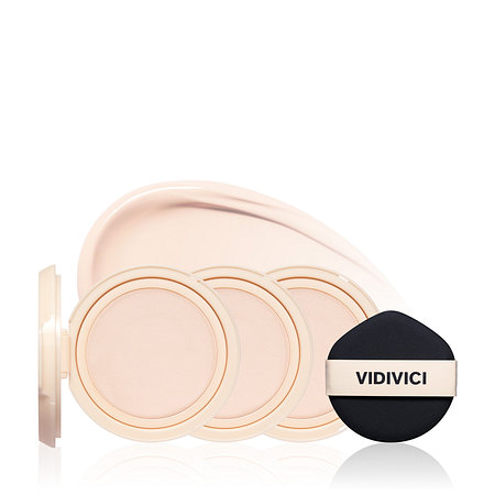 VIDIVICI 누드 퍼펙션 스킨 핏 쿠션 리필 트리오 세트 | 신세계V
