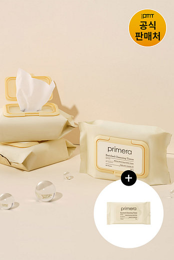 PRIMERA 프리메라 인리치드 클렌징티슈 60매 | 신세계V