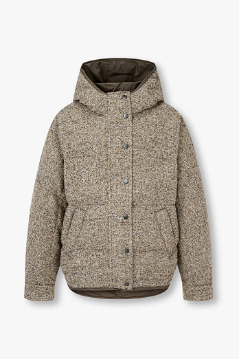 BRUNELLO CUCINELLI 여성 플렉 울 리버서블 다운 자켓 | 신세계V