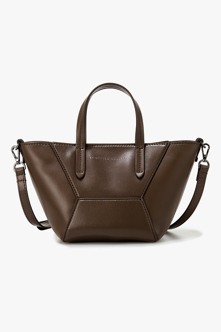 BRUNELLO CUCINELLI 여성 BC DUO 모닐리 레더 미니 백 | 신세계V