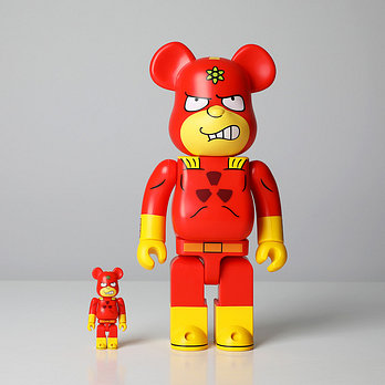 KINKIROBOT 400%+100% BEARBRICK RADIOACTIVE MAN | 신세계V