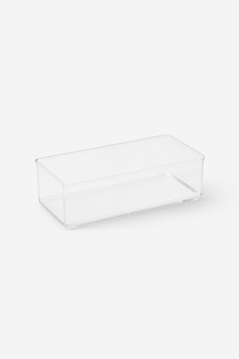 JAJU 투명 깔끔 아크릴 수납함 16.4x8.2x5cm | 신세계V