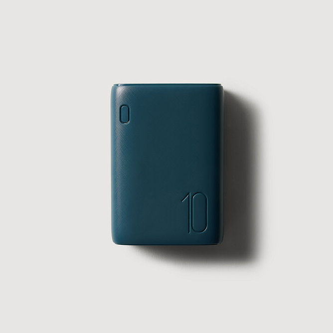 고속 충전 보조배터리(10,000mAh) 틸블루