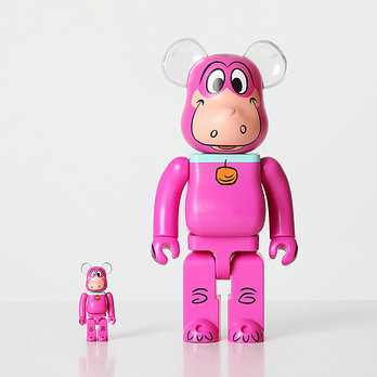 KINKIROBOT 킨키로봇 400%+100% 베어브릭 디노 