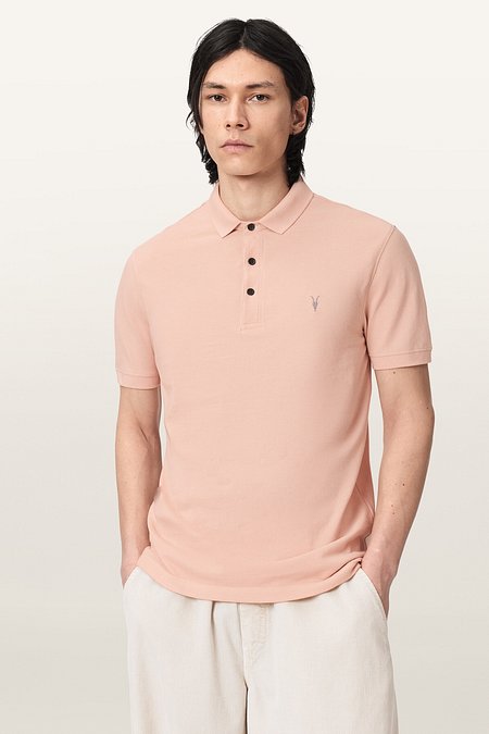 ALLSAINTS 올세인츠 리폼 숏슬리브 폴로 M075PB-10401 | 신세계V