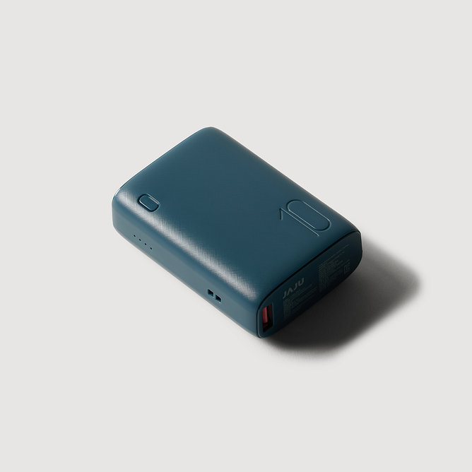 고속 충전 보조배터리(10,000mAh) 틸블루
