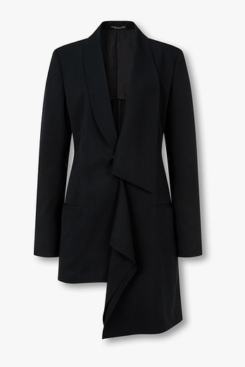Yohji Yamamoto [FEMME]울 개버딘 언발란스 자켓 | 신세계V