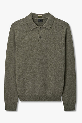 PAUL SMITH [PS PAUL SMITH] 울 폴로 스웨터 | 신세계V