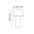 [FLOS] BELLHOP TABLE LAMP KC BLU (Blue)