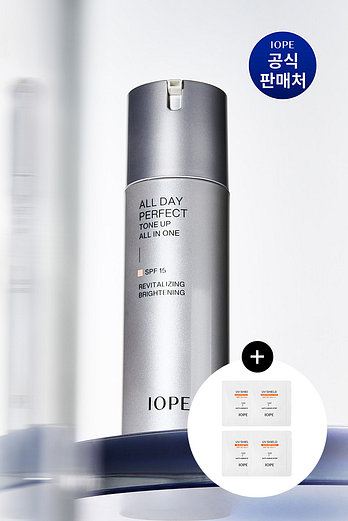IOPE 아이오페 맨 올데이 퍼펙트 톤업 올인원 120ml | 신세계V