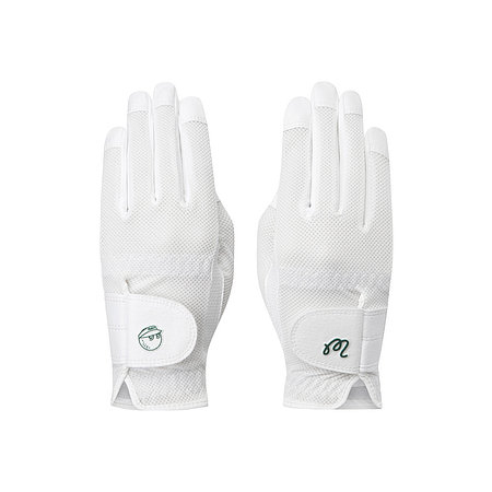 MALBON GOLF(말본골프) 여성 양손 메쉬 장갑 OFF WHITE (WOMAN) | 신세계V