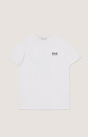GOLDEN GOOSE KOREA [공식 스토어] 골든구스  여성 스타 레귤러 티셔츠 GWP01056 P000593 10283 | 신세계V