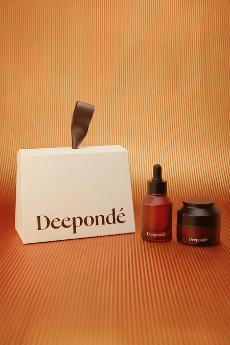 DEEPONDE 디폰데 글루타티온 토닝 앰플 40ml + 베리어 크림 50ml | 신세계V