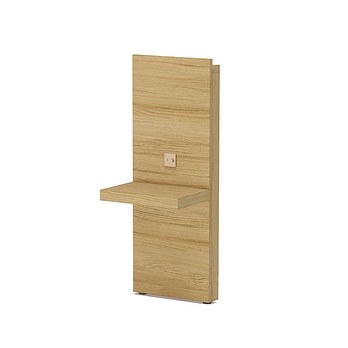 MATERASSO 브레노 사이드패널 선반형 38.8cm_내추럴 | 신세계V