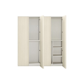 CASAMIA 라펠 일반도어 다용도장세트 2000_라이트그레이 | 신세계V