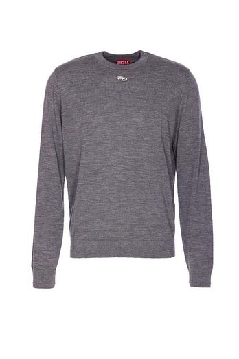 DIESEL 25FW 디젤 K 밸리엄 컷아웃 로고 울 점퍼 A17442 0DCCH 96K DOM | 신세계V
