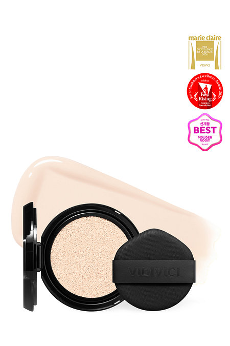 VIDIVICI 블랙 퍼펙션 커버 핏 쿠션 리필 SPF40 PA++ (15N 페일) | 신세계V