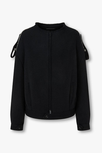 Yohji Yamamoto [Y's]울 블렌드 드롭숄더 헤링본 자켓 | 신세계V
