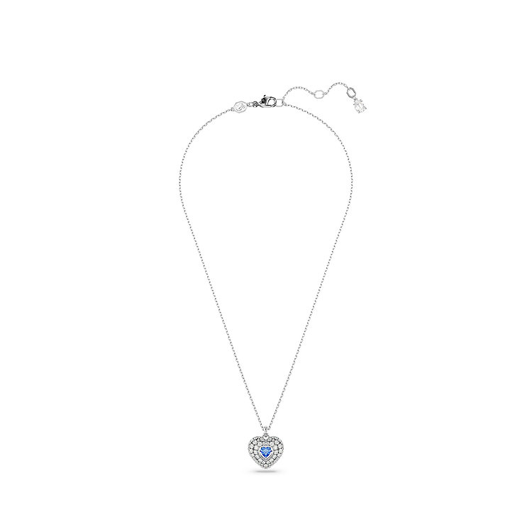 SWAROVSKI(스와로브스키) [스와로브스키/본사정품] Idyllia 블루 하트 목걸이 5680403 | 신세계V