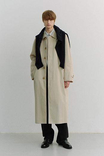 DUNST UNISEX REFINED MAC COAT BEIGE_M_UDTR6A101I2 | 신세계V