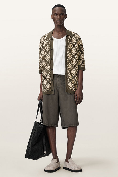 ALLSAINTS 올세인츠 모레나 숏슬리브 가디건 M033KE-10418 | 신세계V