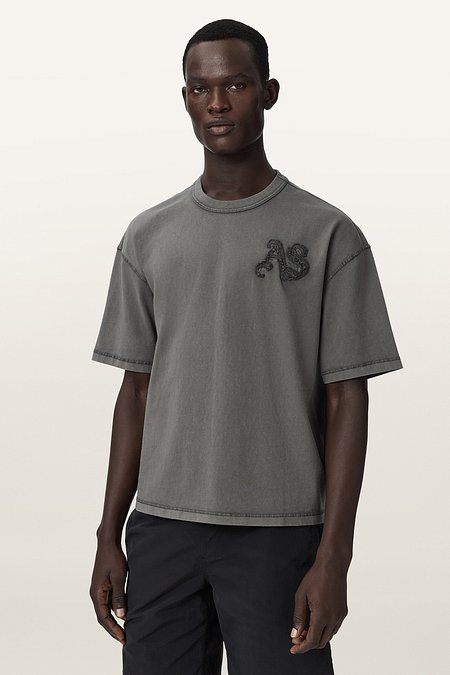 ALLSAINTS 올세인츠 인시그니아 크루 티셔츠 M092PE-162 | 신세계V