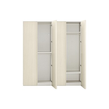 CASAMIA 라펠 일반도어 옷장세트 2000_라이트그레이 | 신세계V