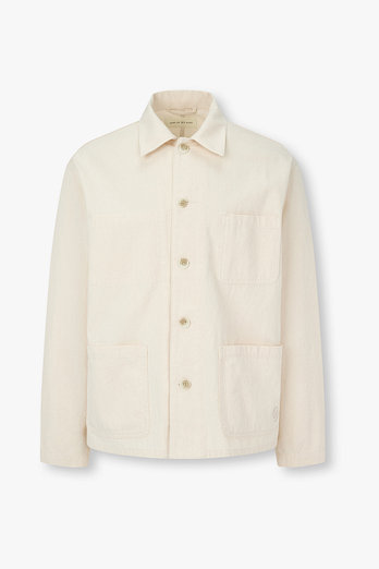 MAN ON THE BOON 코튼 포켓 디테일 코어 자켓 | 신세계V