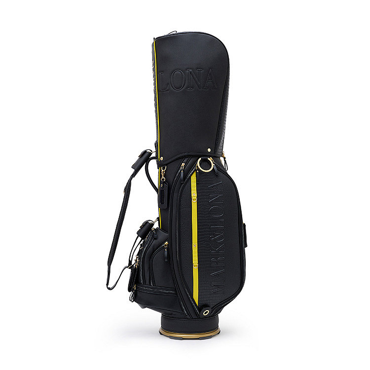 MARK&LONA(마크앤로나) U CD TEXTURE LEATHER POINT CADDIE BAG LQ1ZC51U | 신세계V