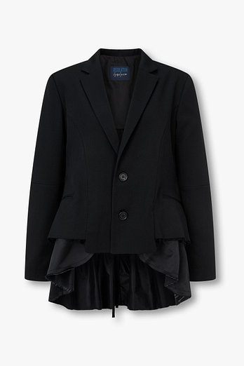 Yohji Yamamoto [REGULATION]백 스트링 플레어드 자켓 | 신세계V