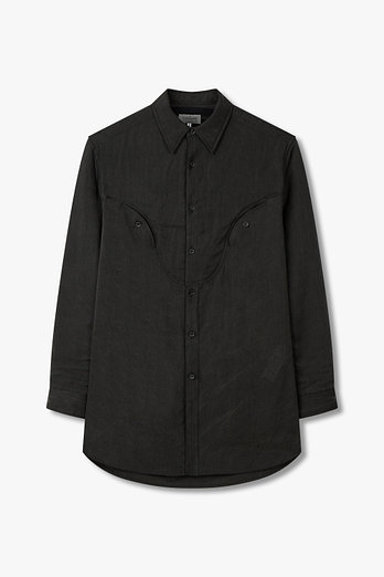 Yohji Yamamoto [HOMME]패딩 슬리브 루즈 핏 셔츠 | 신세계V