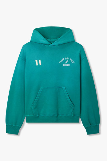 MAN ON THE BOON [MADE IN USA] 코튼 테리 스웨트후디 | 신세계V