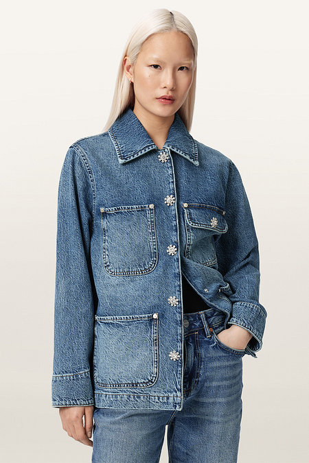 ALLSAINTS 올세인츠 벡스 데님 자켓 W044OE-2846 | 신세계V